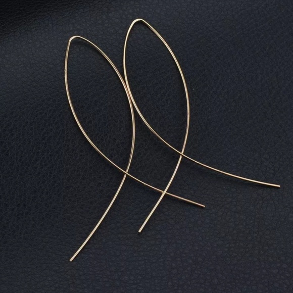 Handmade Copper Wire Minimalist Delicate Simple - Picture 2 of 5